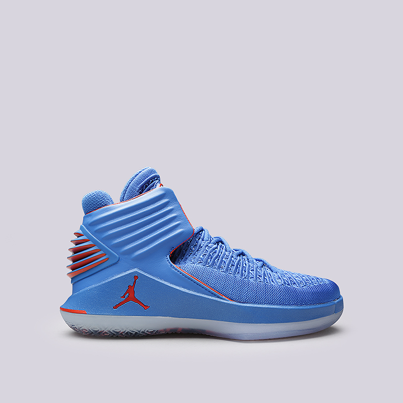 мужские голубые баскетбольные кроссовки Jordan XXXII AA1253-400 - цена, описание, фото 1